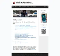 Kleine Seitenvorschau von minicar-butschek.de