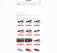 Kleine Seitenvorschau von minichamps.de