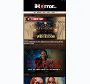 Kleine Seitenvorschau von ihorror.com
