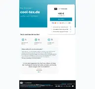 Kleine Seitenvorschau von cool-tex.de