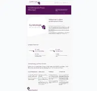 Kleine Seitenvorschau von gyn-steinlach.de