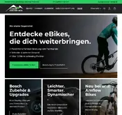 Kleine Seitenvorschau von ebike-center-sued.de