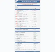 Kleine Seitenvorschau von costa-blanca-forum.de