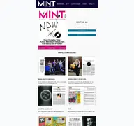 Kleine Seitenvorschau von mintmag.de