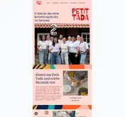 Kleine Seitenvorschau von petittada.de
