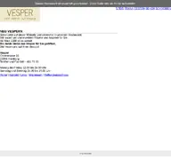 Kleine Seitenvorschau von restaurant-vesper.de