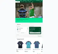 Kleine Seitenvorschau von irishrugby.ie