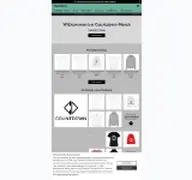 Kleine Seitenvorschau von countdown-merch.myspreadshop.de
