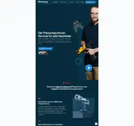 Kleine Seitenvorschau von toolservice.de