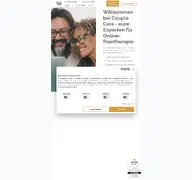 Kleine Seitenvorschau von couplecare.de