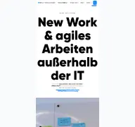 Kleine Seitenvorschau von helloagile.de