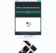 Kleine Seitenvorschau von mapillary.com