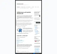 Kleine Seitenvorschau von statistik-dresden.de