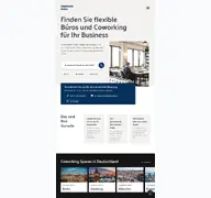 Kleine Seitenvorschau von coworkingguide.de