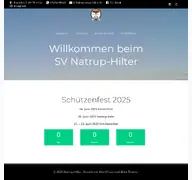 Kleine Seitenvorschau von new.svnatrup-hilter.de