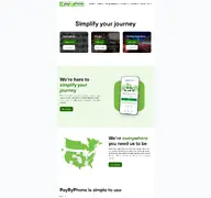 Kleine Seitenvorschau von paybyphone.com