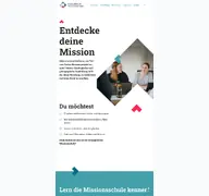 Kleine Seitenvorschau von missionsschule.de