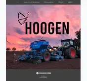 Kleine Seitenvorschau von hoogen.de