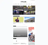 Kleine Seitenvorschau von cyclingmagazine.de