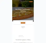 Kleine Seitenvorschau von hotdoenerpizzeria-stolberg.de