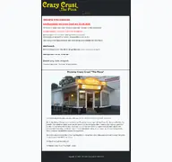 Kleine Seitenvorschau von crazy-crust.de