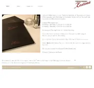 Kleine Seitenvorschau von trattoria-kastanie.de