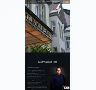 Kleine Seitenvorschau von hotel-detmolderhof.de