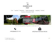 Kleine Seitenvorschau von hotel-doberaner-hof.de