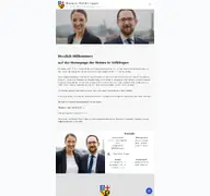 Kleine Seitenvorschau von notare-vk.de