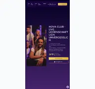 Kleine Seitenvorschau von novaclub-eventband.de