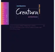 Kleine Seitenvorschau von creatura.de