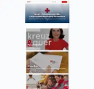 Kleine Seitenvorschau von mitmachen.drk-mv.de
