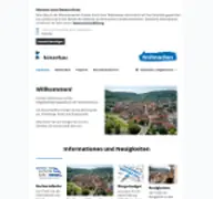 Kleine Seitenvorschau von mitmachen.kuenzelsau.de