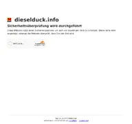 Kleine Seitenvorschau von dieselduck.info