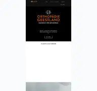 Kleine Seitenvorschau von orthopaedie-geestland.de