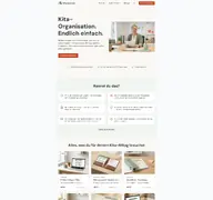 Kleine Seitenvorschau von kitazentrale.de