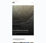 Kleine Seitenvorschau von uniaktuell.unibe.ch