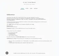 Kleine Seitenvorschau von dr-mostert.de