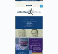 Kleine Seitenvorschau von orthopaedie-tutzing.de