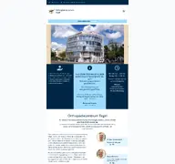 Kleine Seitenvorschau von orthopaedie-zentrum-tegel.de