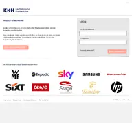 Kleine Seitenvorschau von kkh.mitarbeiterangebote.de