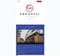 Kleine Seitenvorschau von crm-kongress.de