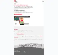 Kleine Seitenvorschau von reha-zustaendigkeitsnavigator.de