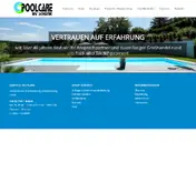 Kleine Seitenvorschau von poolcare.de