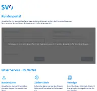 Kleine Seitenvorschau von service.svo.de