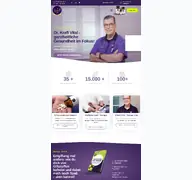 Kleine Seitenvorschau von drkraft-vital.de