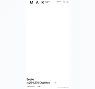 Kleine Seitenvorschau von sammlung.mak.at