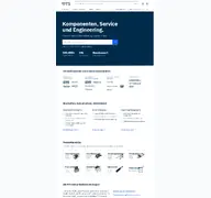 Kleine Seitenvorschau von pts-group.de