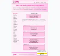 Kleine Seitenvorschau von sms-sprueche-welt.ch