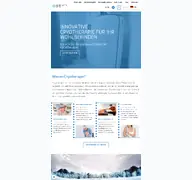 Kleine Seitenvorschau von cryotherapie.at